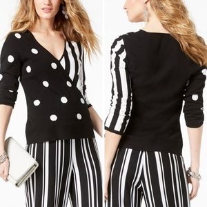 NWT INC Surplice Sweater